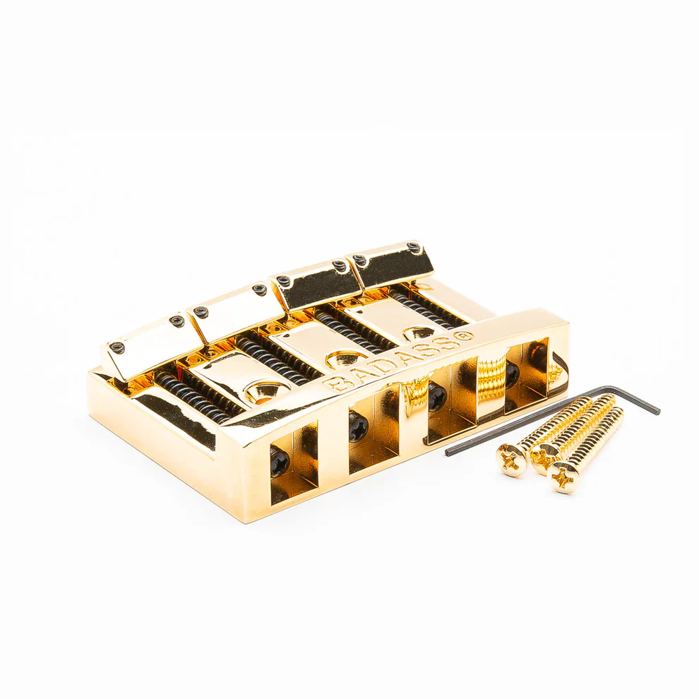 Allparts Leo Quan Badass I Bass Bridge, 4 String - Image 6
