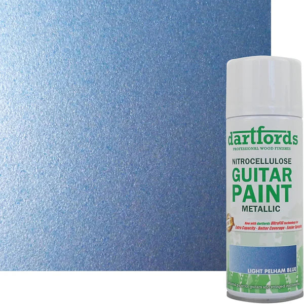 Dartford's Metallic Nitrocellulose Guitar Paint, 400ml Aerosol - Image 18