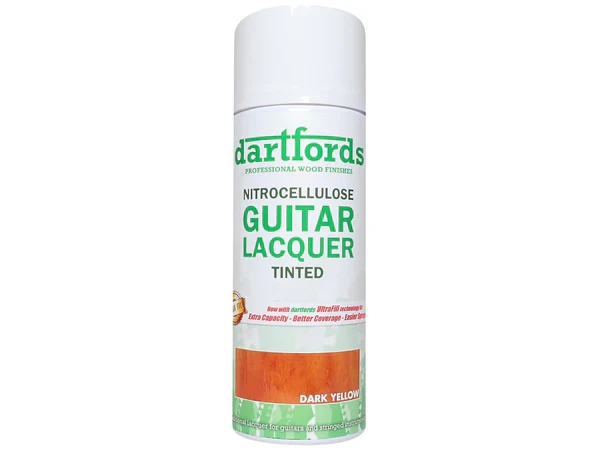 Dartford's Nitrocellulose Guitar Lacquer Aerosol, Tinted See-Through, 400ml Aerosol - Image 8