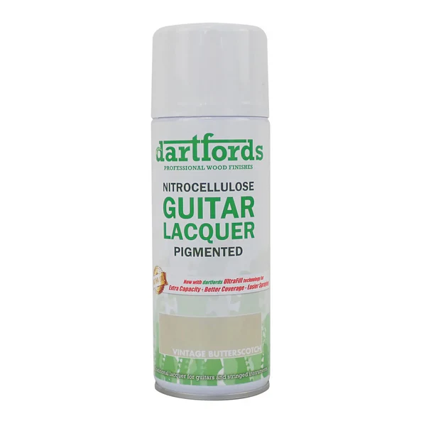 Dartford's Pigmented Nitrocellulose Guitar Lacquer, 400ml Aerosol - Image 17