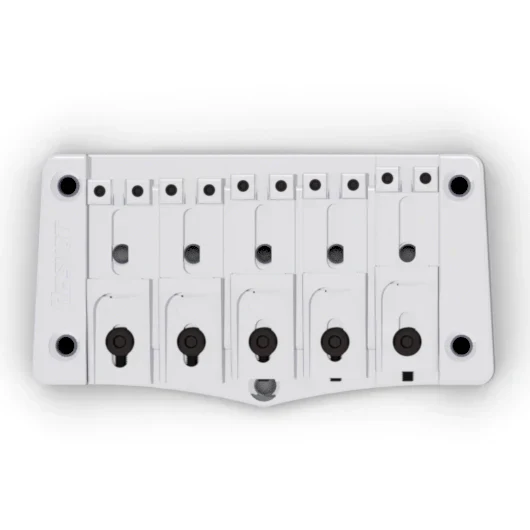 Hipshot 5 String TransTone Bass Bridge - Image 2
