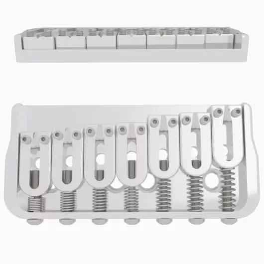 Hipshot 7 String Fixed Guitar Bridge - Image 7