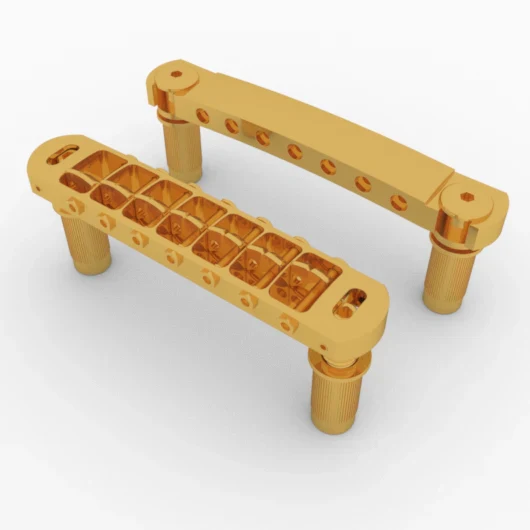 Hipshot 7 String Tone-A-Matic Guitar Bridge And Tailpiece - Image 15