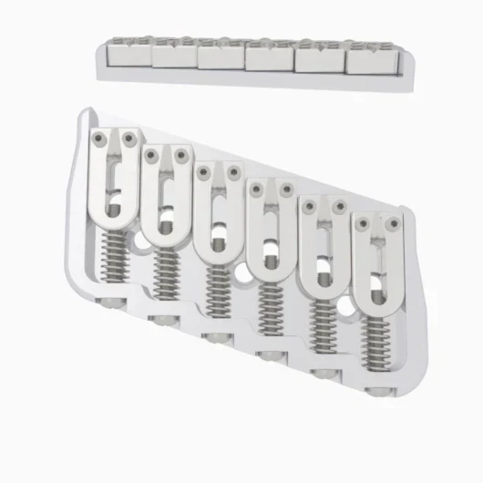 Hipshot Multi-Scale Fixed Guitar Bridge, 6 String - Image 22