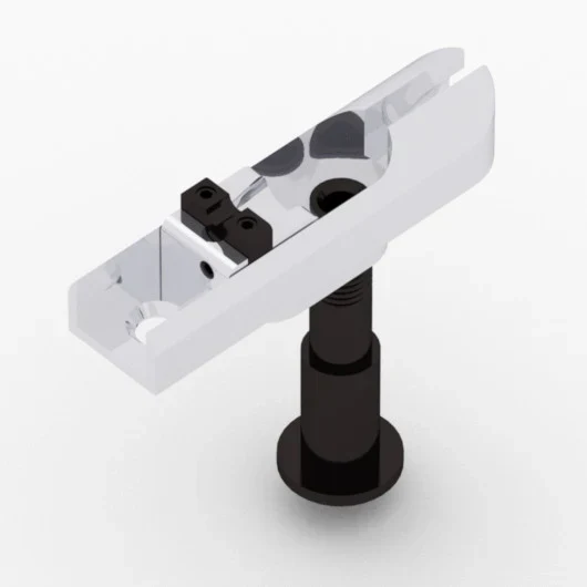 Hipshot Triple Lock Down Single String Bass Bridge - Image 3