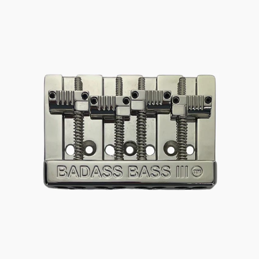 Leo Quan Badass III 4-String Bass Bridge - Grooved Saddles - Image 11