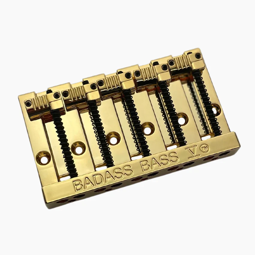 Leo Quan Badass V 5-String Bass Bridge - Grooved Saddles - Image 4