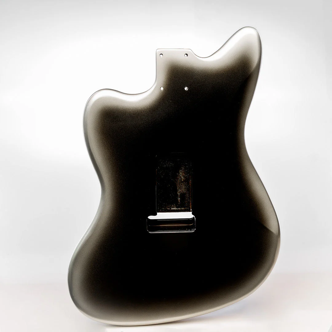 Primo® Replacement Jazzmaster® Body - Strat® Trem - Black Frost - Image 2