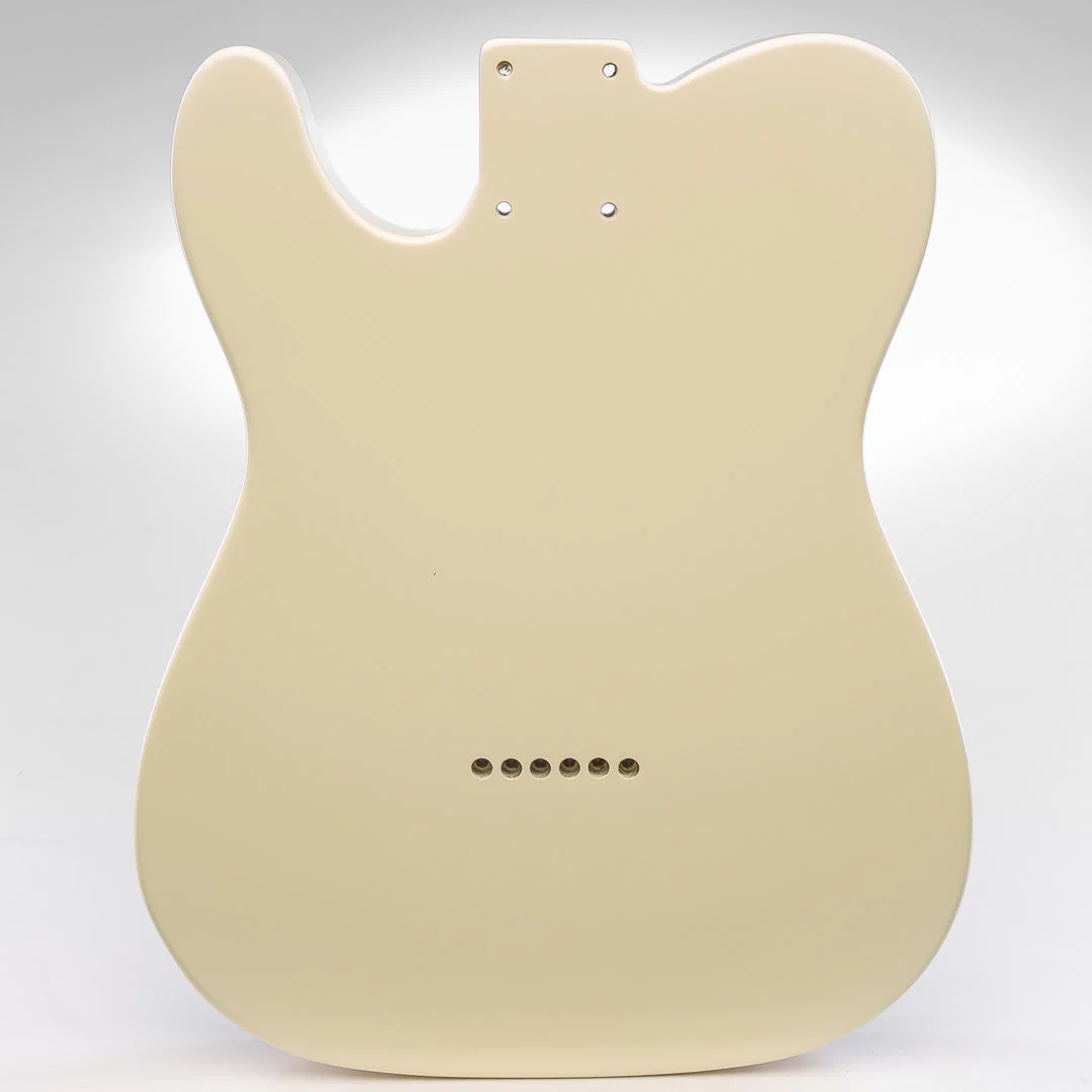 Primo® Replacement Tele® Body - Alabaster w/ Black Binding - Image 3