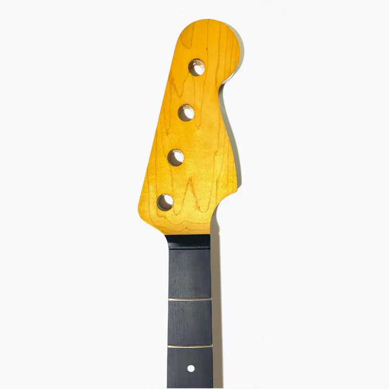 Replacement Neck for P Bass with Ebony Fingerboard, with Finish - Image 5