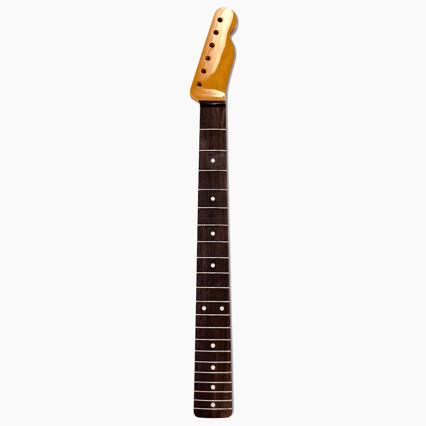 Replacement Neck for Tele, Maple with Rosewood Fingerboard, 21 Frets, With Finish - Image 2