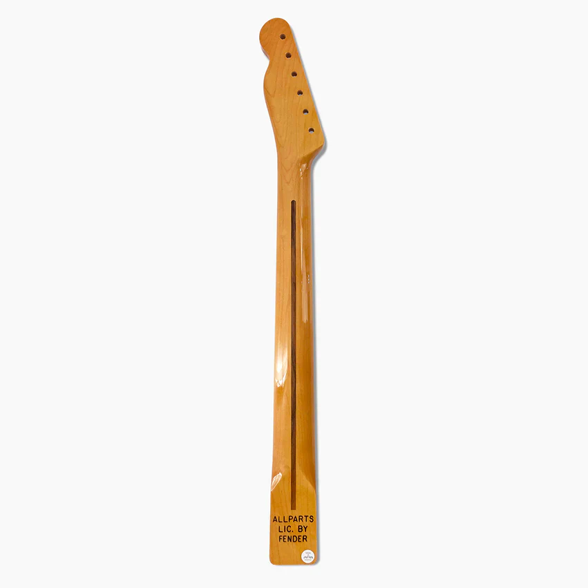 Replacement Maple Neck For Tele, With Finish, 21 fret - Image 3