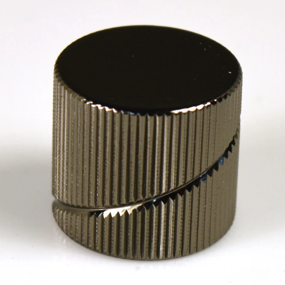 Sever Spiral Guitar Control Knob with Flat Top, Sold Singularly - Image 3